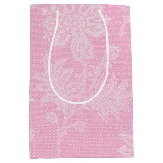 Rosa Brautparty Mittlere Geschenktüte (Vorderseite)