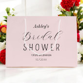 Rosa Brautparty Party Große Geschenktüte