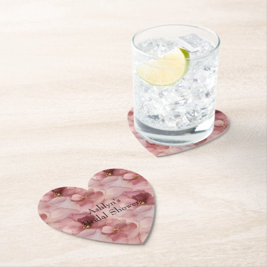 Rosa Brautparty Untersetzer (Vor Ort)