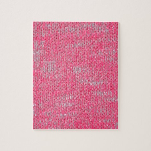 Rosa brennen Muster-FriedensLiebe-Schicksals-Kunst Puzzle (Vertikal)