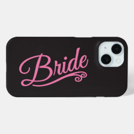 Rosa Brille auf schwarz Case-Mate iPhone Hülle