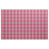 Rosa-Brown Raute Stoff (Fat Quarter (45,7 x 55,9 cm))
