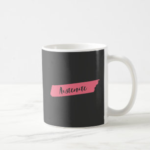 Rosa Brush Austenit Kaffeetasse