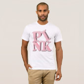 ROSA Brustkrebs-Bewusstsein T-Shirt (Vorne ganz)