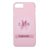 Rosa Brustkrebs iPhone 7 Hüllen (Rückseite)