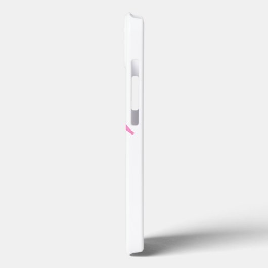 Rosa Brustkrebs Schleife Case-Mate iPhone Hülle (Rückseite / Links)