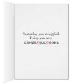 Rosa Brustkrebs Schleife mit Balloons (Innen (Rechts))