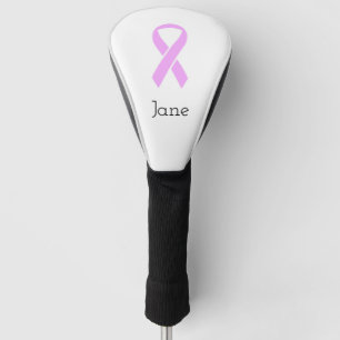 Rosa Brustkrebs Schleife (Name) Golf Head Cover Headcover