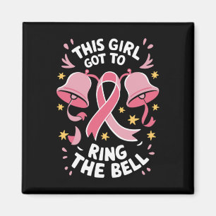 Rosa Brustkrebserkrankung Dieses Mädchen Got zu kl Magnet