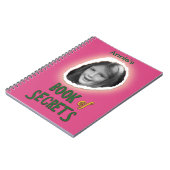 Rosa Buch der Geheimnisse mit benutzerdefiniertem (Linke Seite)