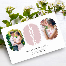 Rosa Budget Liebe Zitat Hochzeit 2 Fotos Collage