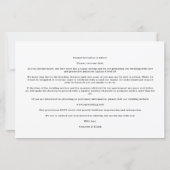 Rosa Budget Liebe Zitat Hochzeit 2 Fotos Collage (Rückseite)