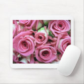 Rosa Buds Mousepad (Mit Mouse)