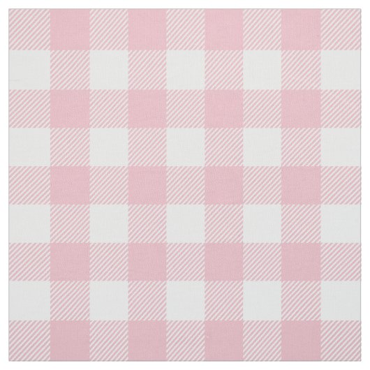 Rosa Buffalo Kariert Stoff (Muster)