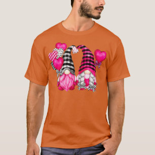 Rosa Buffalo Karierte und herzliche Ballons - Vale T-Shirt