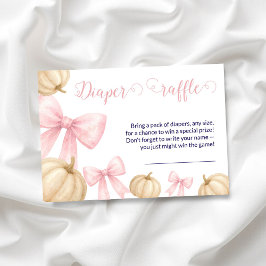 Rosa Bug Pumpkin Windelwürfel Kartenhalter Kinderd Begleitkarte