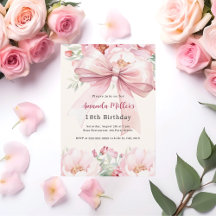 Rosa Bugblumen, cremefarben Geburtstag