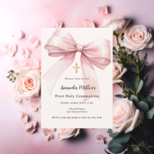 Rosa Bugcreme Mädchen Erste Kommune