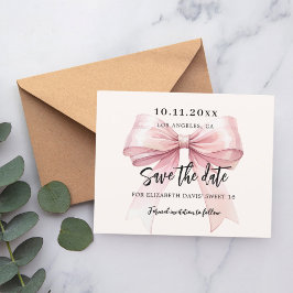 Rosa Bugcreme Sweet 16 Save the Date Flyer