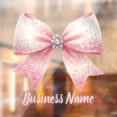 Rosa Buglogo Fensteraufkleber (Blatt 2)