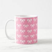 Rosa Bugmuster Kaffeetasse (Links)