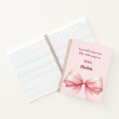 Rosa Bugquote Notizblock (Innenseite)