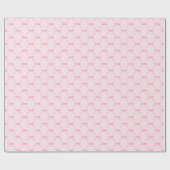 Rosa Bugwrap Papier Geschenkpapier (Flach)