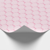 Rosa Bugwrap Papier Geschenkpapier (Ecke)