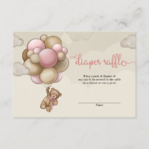 Rosa Bündchen-Windelballons