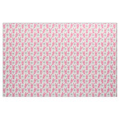 Rosa Bunnies und Herzstoffe Stoff (Yard (91,4 cm))