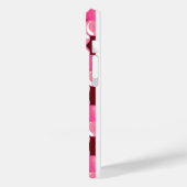 Rosa Burgund Valentinstag Geschenk Case-Mate iPhone Hülle (Rückseite / Links)