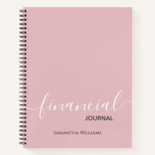 Rosa Business Journal-Notebook Notizblock
