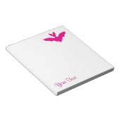 Rosa Butter Notizblock (angewinkelt)