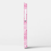 Rosa Butterfly Case-Mate iPhone Hülle (Rückseite / Links)