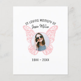 Rosa Butterfly | Einladung zur Gedenkfeier des Fot