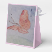 Rosa Butterfly Geschenkschachtel (Rückseite)