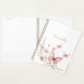 Rosa Butterfly Personalisiert Planer (Anzeige)