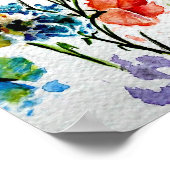 Rosa Butterfly Poster (Ecke)