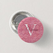 Rosa Button (Vorne & Hinten)