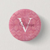 Rosa Button (Vorderseite)