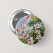 Rosa Button (Vorne & Hinten)