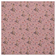 rosa Button-up-Mädchentyp