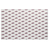 Rosa C8 Korvette Handgezeichnete Sketch-Fabrik Stoff (Yard (91,4 cm))