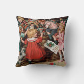 Rosa C. Petherick: Der Weihnachtskorb Kissen (Rückseite)