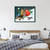 Rosa C. Petherick: Weihnachts-Shopping Leinwanddruck (Insitu (Schlafzimmer))