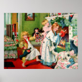 Rosa C. Petherick: Weihnachts-Shopping Poster (Vorne)