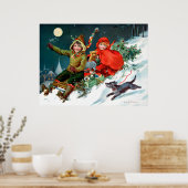 Rosa C. Petherick: Weihnachts-Shopping Poster (Küche)