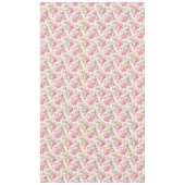 Rosa Cabbage Rose Cotattacore Tischdecke (Vorderseite)