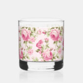 Rosa Cabbage Rose Cotattacore Whiskyglas (Links)