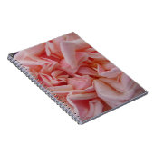 Rosa Cabbage Rose Vintage Blume Rosa Blume Notizblock (Rechte Seite)